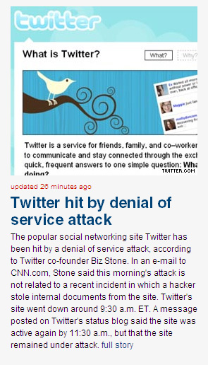 Twitter Story on CNN 2.