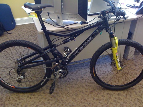my bike in my office