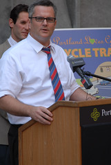 Broadway cycle track unveiling event-2