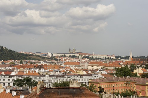 From New Town to Prague castle ©  alexeyklyukin