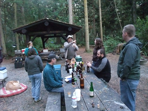 Some of the crew from the Beer Geek Campout