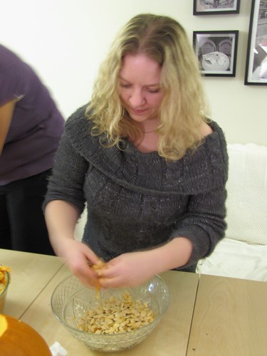 Sammi sorting seeds