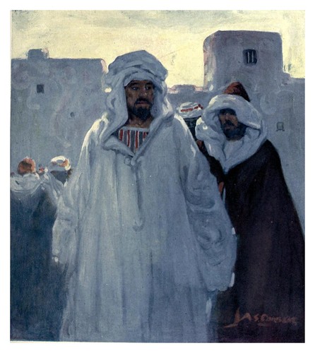 005-Amanecer en Mazagan-Morocco 1904- Ilustraciones de A.S. Forrest
