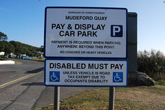 DISABLED MUST PAY