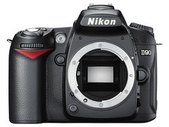 Nikon D90_front_l