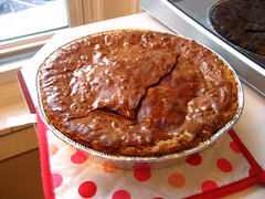 TarHeel Pie with Graham Cracker Crust