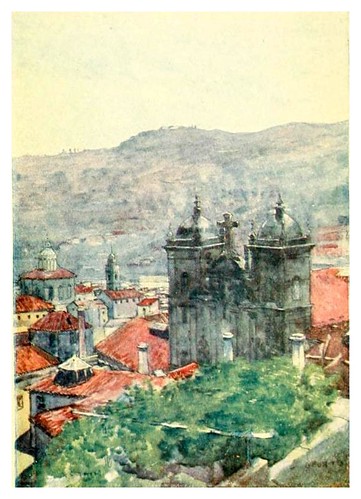 001-Desde una ventana en Oporto-Through Portugal 1907- A.S. Forrest