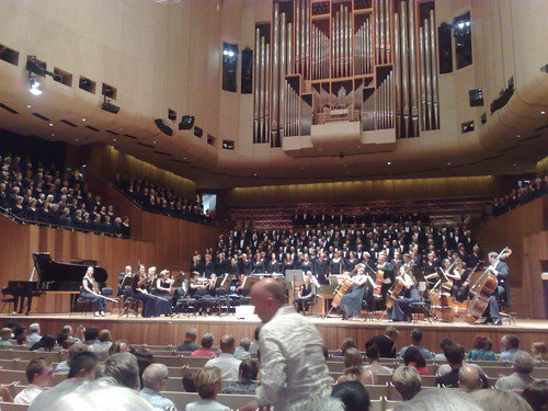 Concert hall at the Sydney Opera House