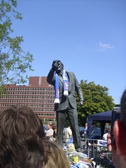 Sir Bobby's statue