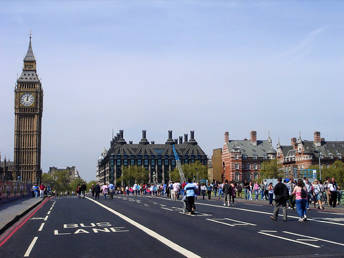 Westminster Bridge as seen in 28 Days Later - Westminster, London