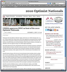 Opti Nationals Website