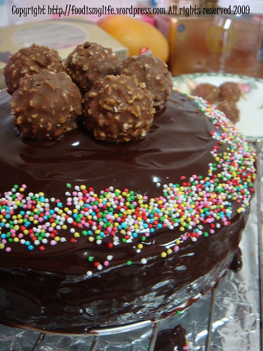 Mocha Birthday Cake