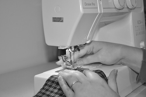 Katy sewing