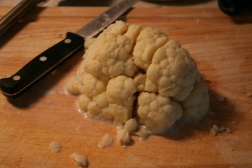 Mmm... brains! (okay, cauliflower)