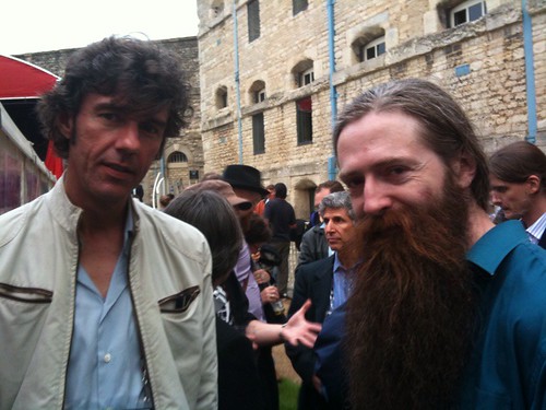 Aubrey de gray and stefan sagmeister