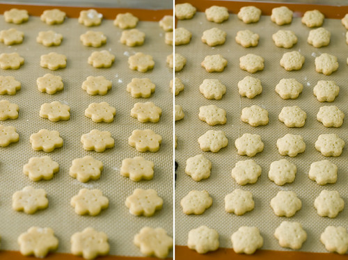 mallows - cookies pre and post bake