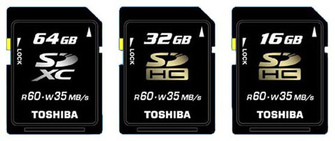 Thumb Toshiba ofrece tarjetas SDXC de 64GB