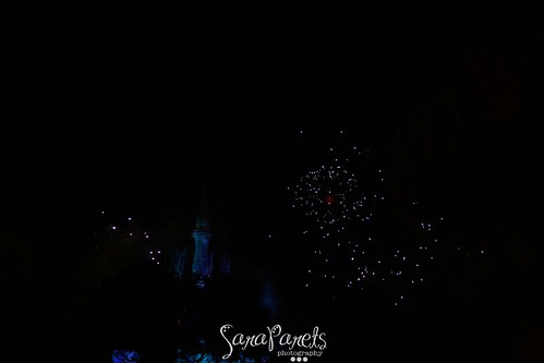 Christmas Fireworks at Magic Kingdom