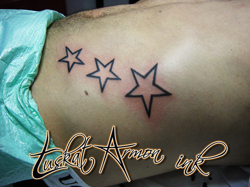 star tattoo tuskat armon ink