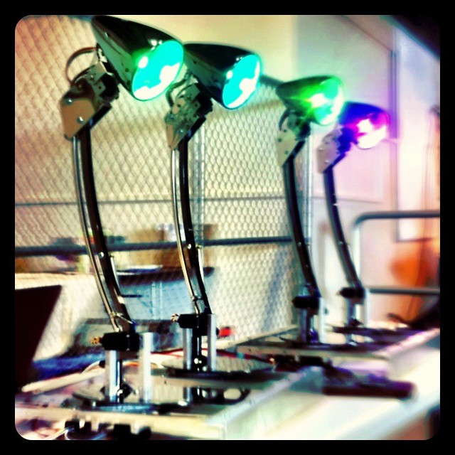 Jon Foote's lamp robots