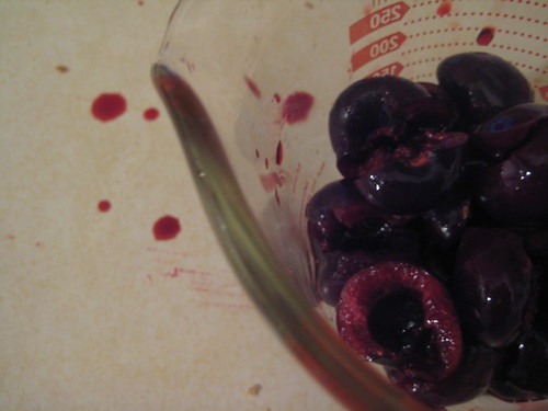 pited cherries