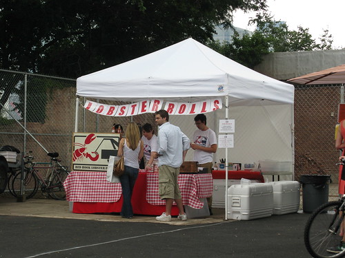 Red Hook Lobster Pound stand at Brooklyn Sunday Flea