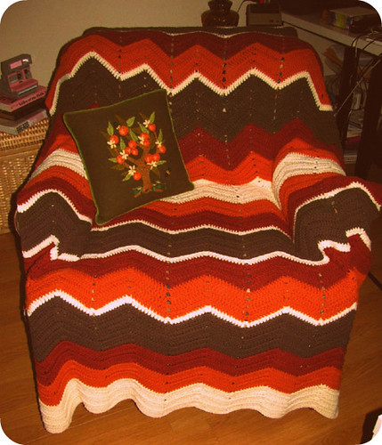 70's Knit Blanket