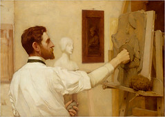 Cox portrait of Saint-Gaudens
