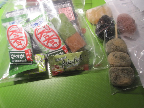 Japanese candy, gift from Vero and her BF who just came back from Asia