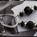 orecchini neri - black earrings AMHLPOS