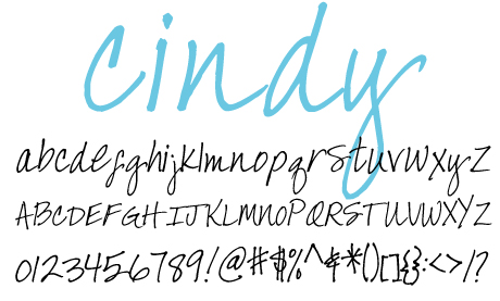 click to download Cindy