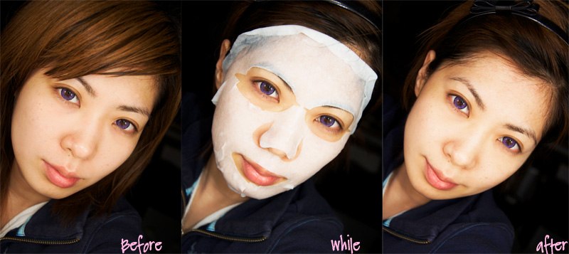 eki Lian yuan kuan whitening mask