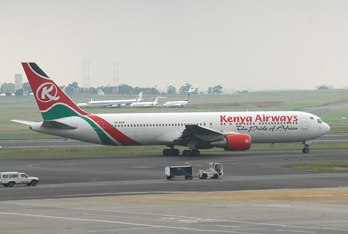 Kenya Airways 767-300 5Y-KQP