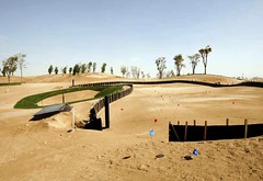 Tiger Woods Dubai, early construction (by: Construction Weekly)