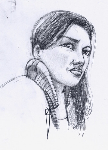 Woman's sketch