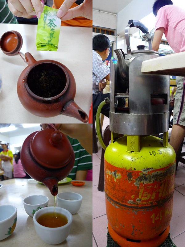 Collage Making Tea