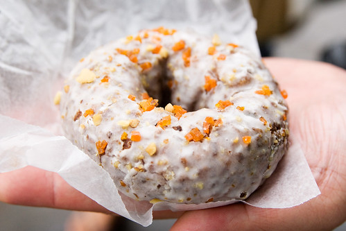 carrot cake doughnut