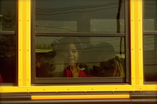 Gigi's First School Bus Ride
