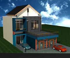 Desain-Rumah-Tinggal-2-Lantai by Indograha Arsitama Desain & 
Build