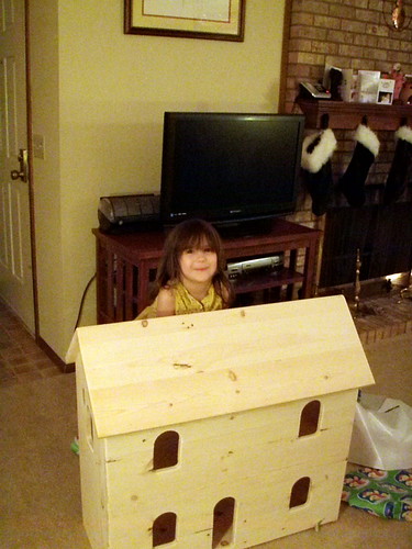 Ayla and her doll house