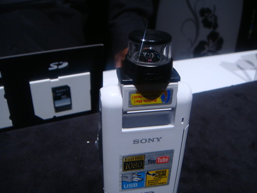 Sony Bloggie 360 lenz