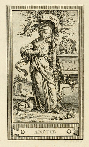 003- Amistad-Iconologie par figures-Gravelot 1791