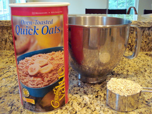 One cup of oats