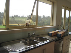 1 - 19 September 2009 View over kitchen sink
