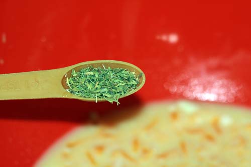 teaspoon of thyme