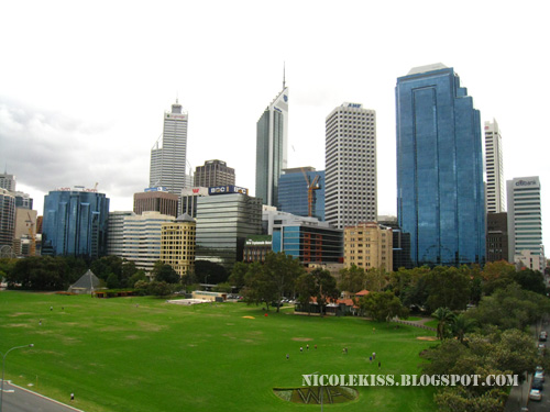 perth skyline from bell tower