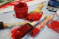 red paints