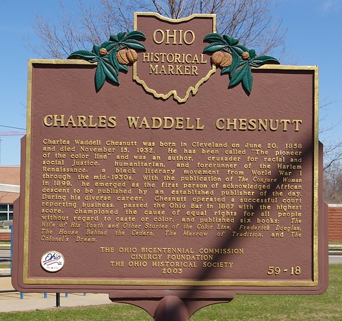 Charles Waddell Chesnutt historical marker
