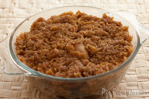 Steamed Sticky Glutinous Rice With Chicken Lo Mai Kai 7