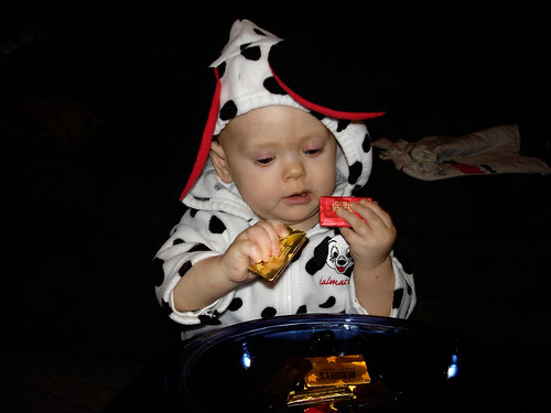 Lily's first Halloween